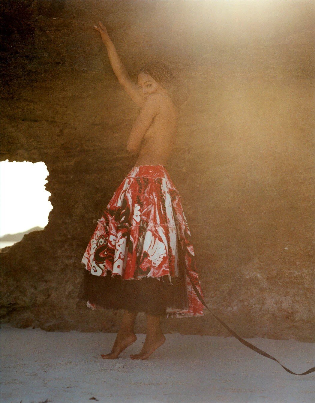 Naomi Campbell in Kenya | Luis Alberto Rodriguez i-D Magazine